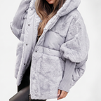 Amara | Plush Hooded Coat