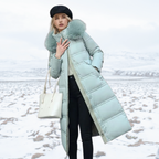 Lucia | Designer Winter Parka with Fur Hood