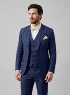 Men's 3-Piece Suit for Weddings and Summer Events