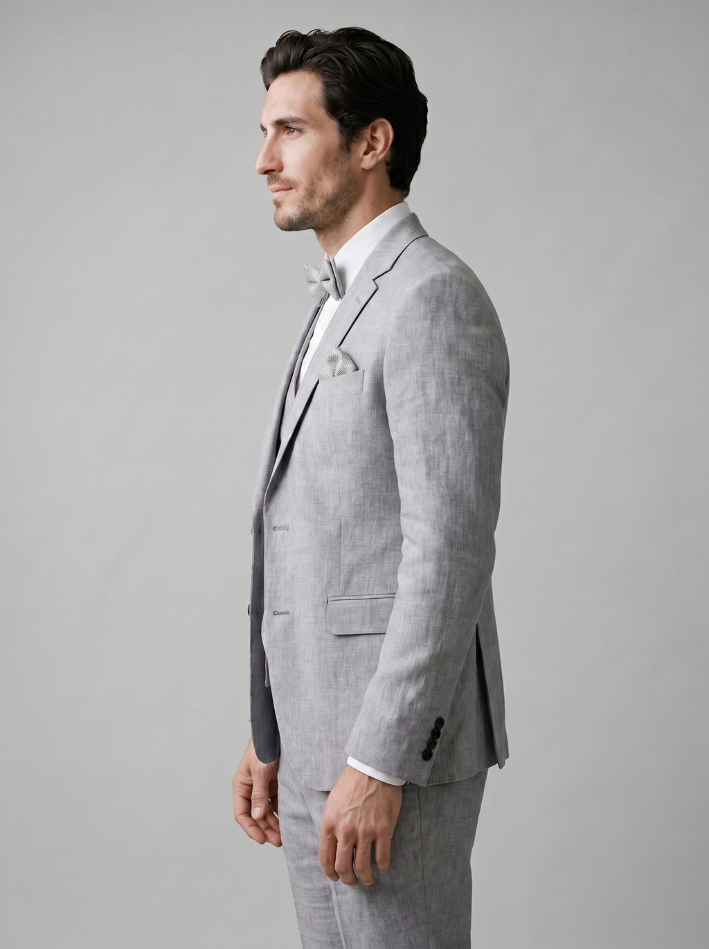 Men's 3-Piece Suit for Weddings and Summer Events