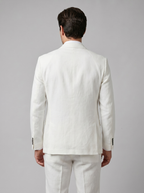 Men's 3-Piece Suit for Weddings and Summer Events