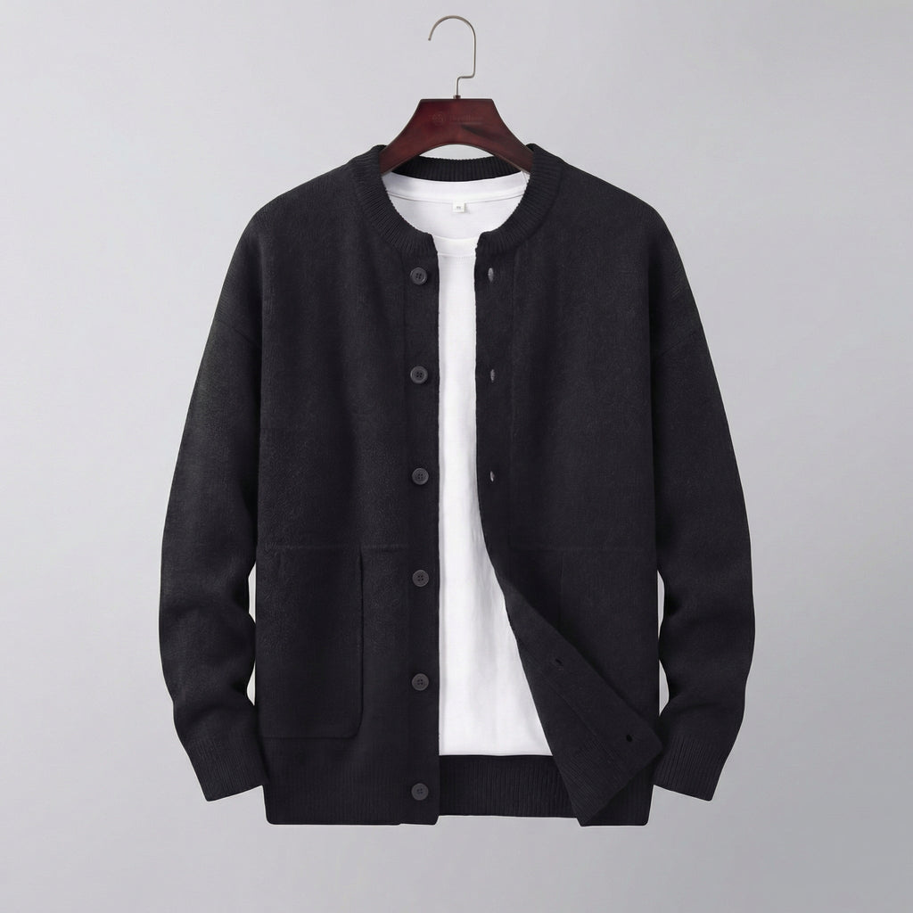 Men's Buttoned Cardigan