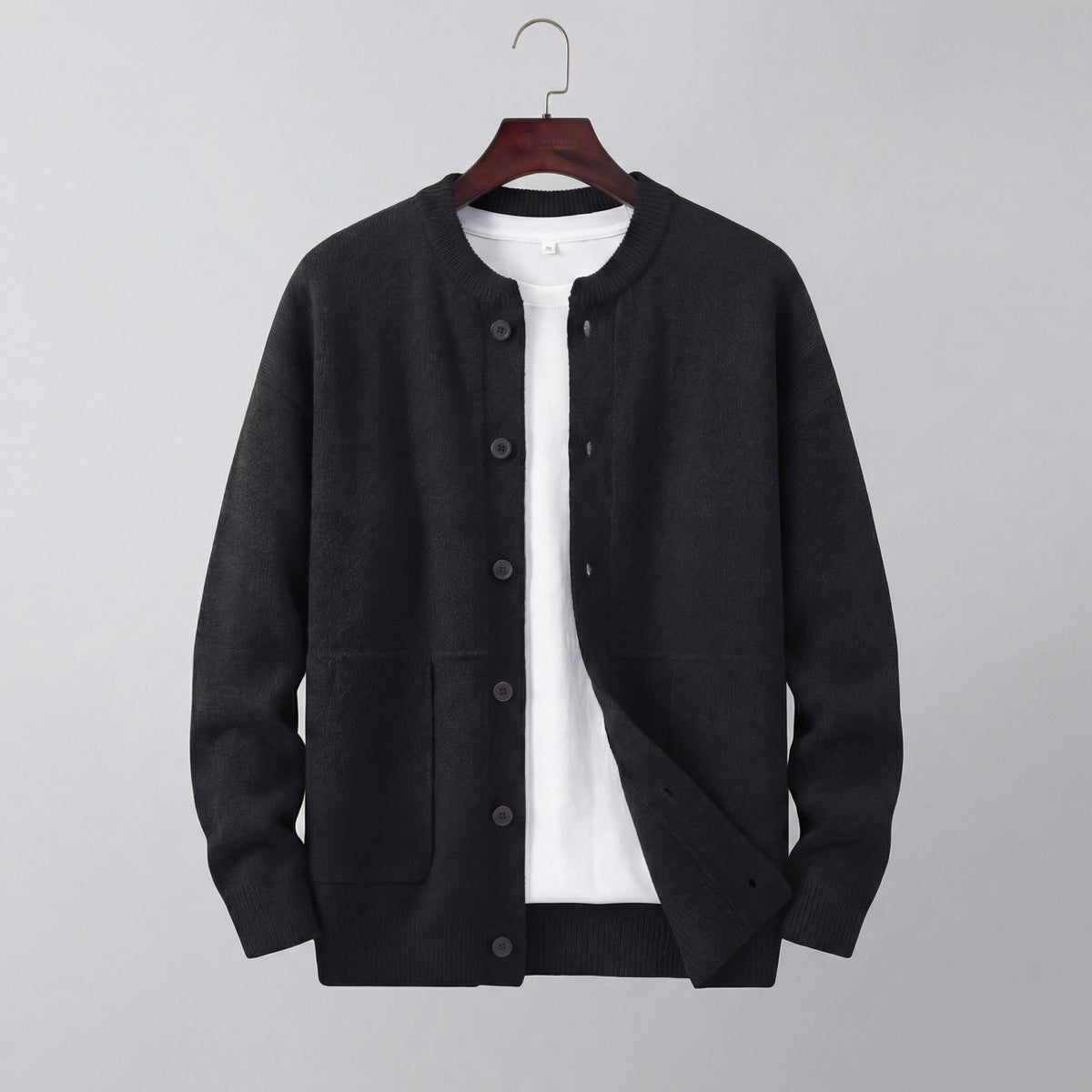 Men's Buttoned Cardigan