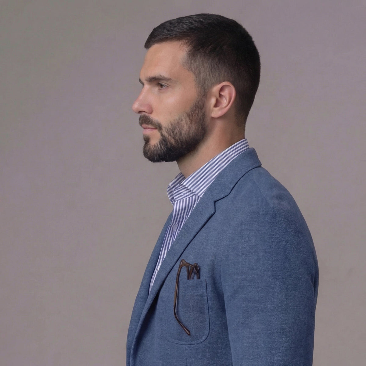 Men's Casual Linen Blazer