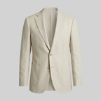 Men's Casual Linen Blazer Jacket