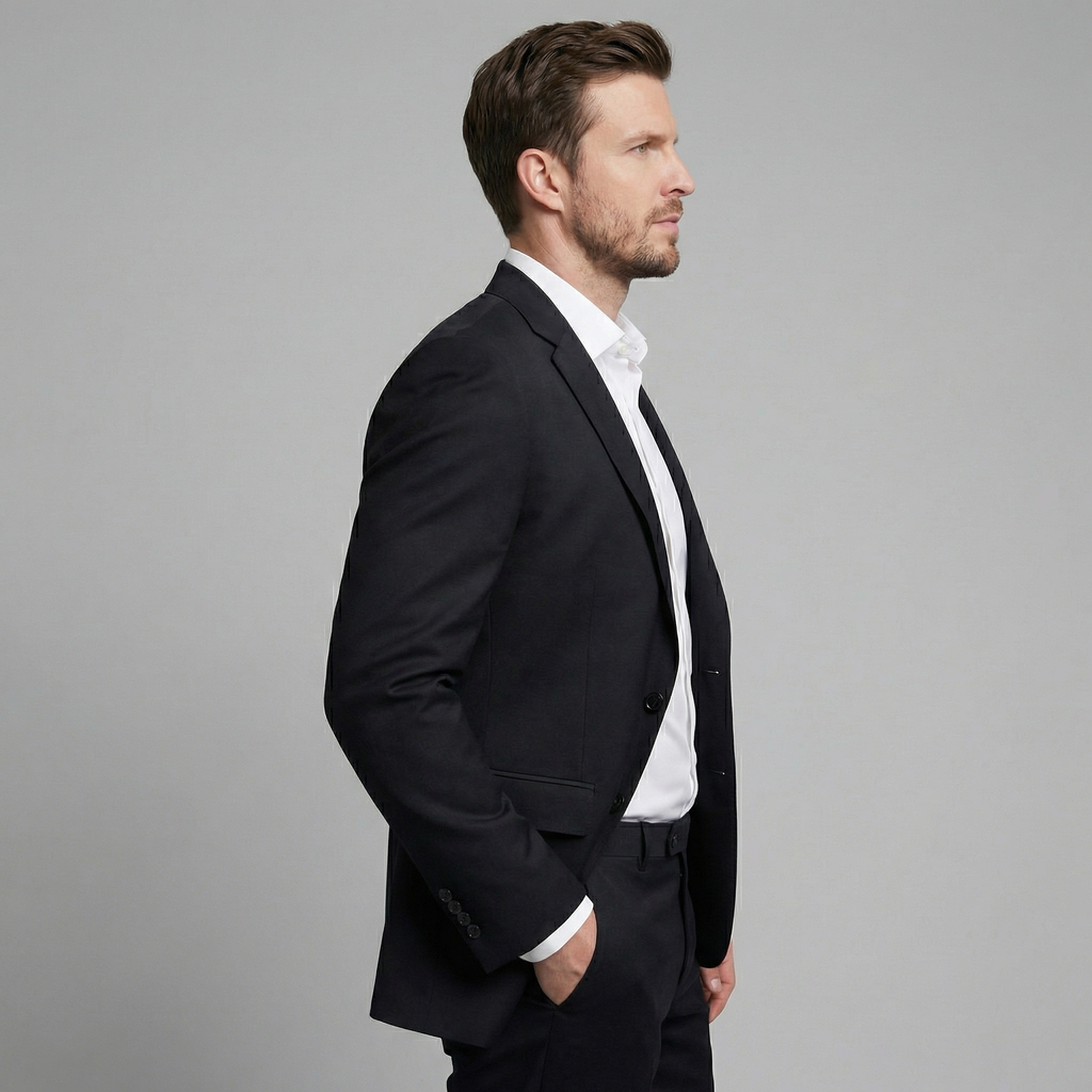 Men's Casual Linen Blazer Jacket
