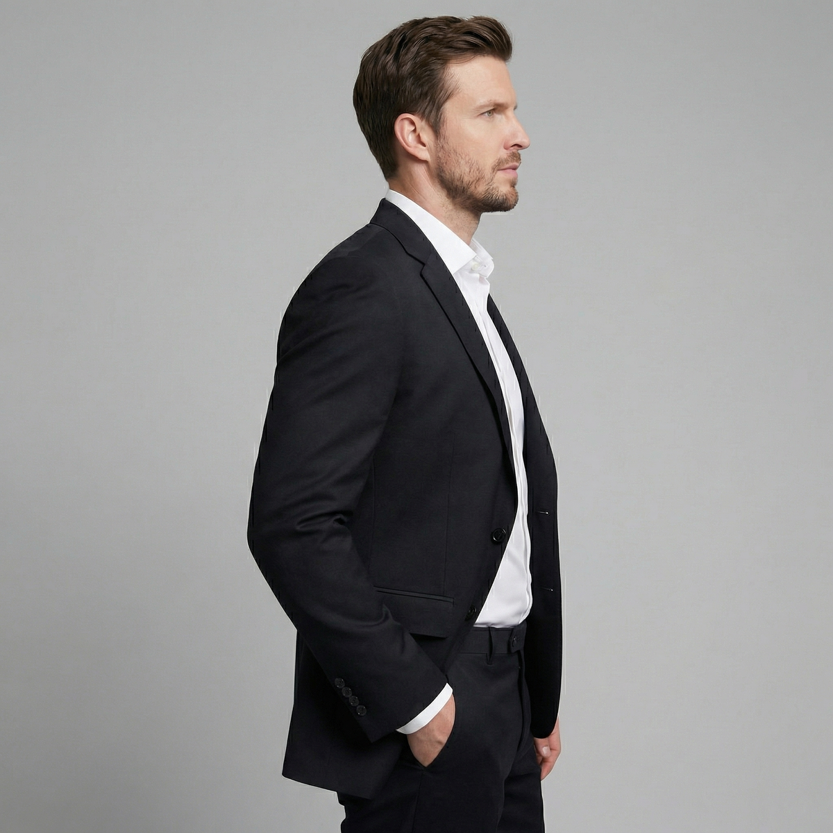 Men's Casual Linen Blazer Jacket