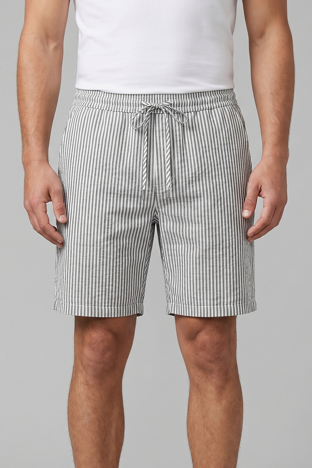 Men's Casual Striped Summer Shorts