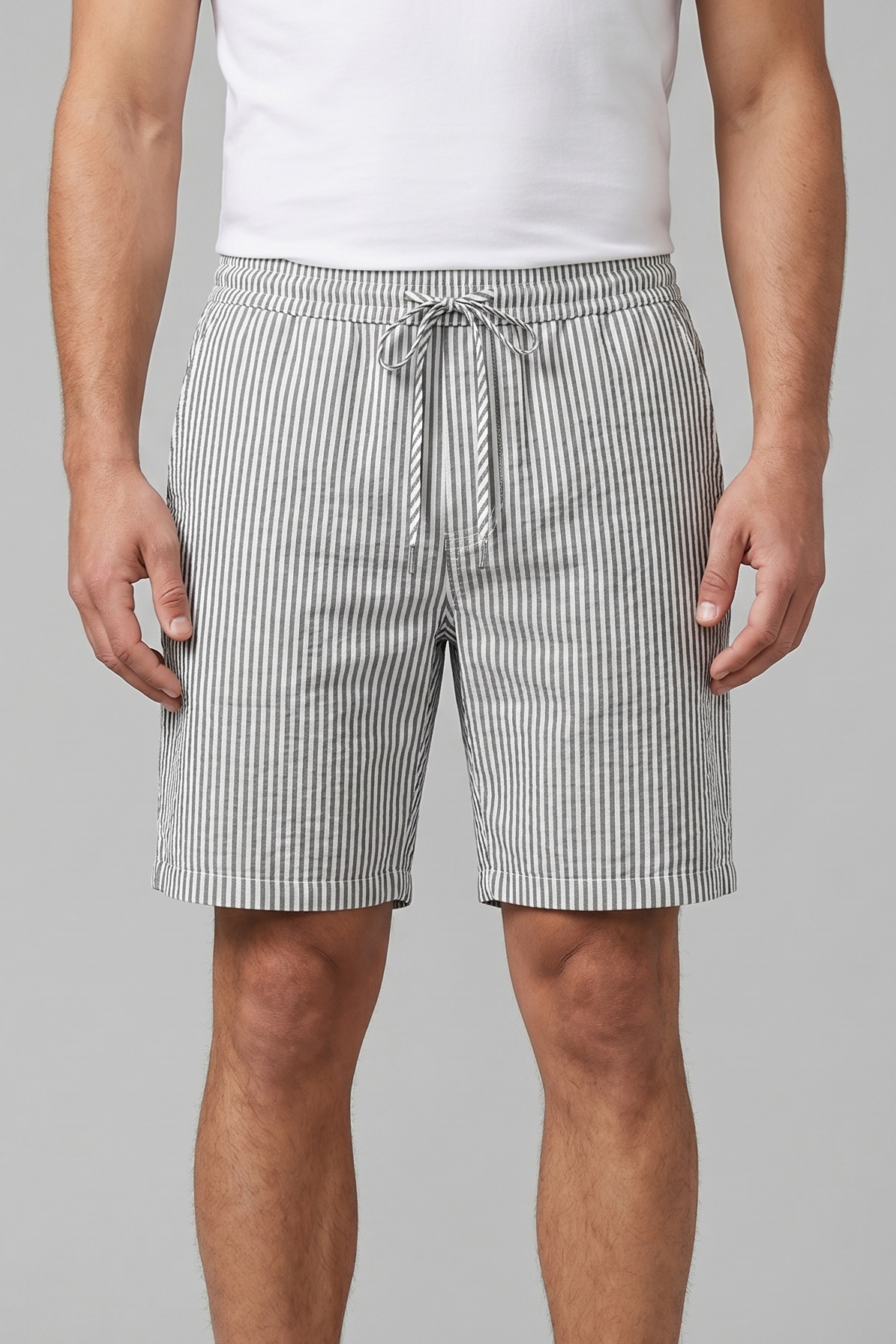 Men's Casual Striped Summer Shorts