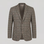 Men's Checked Blazer Jacket
