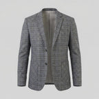 Men's Checked Blazer Jacket