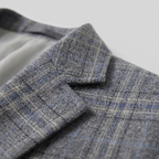 Men's Checked Blazer Jacket