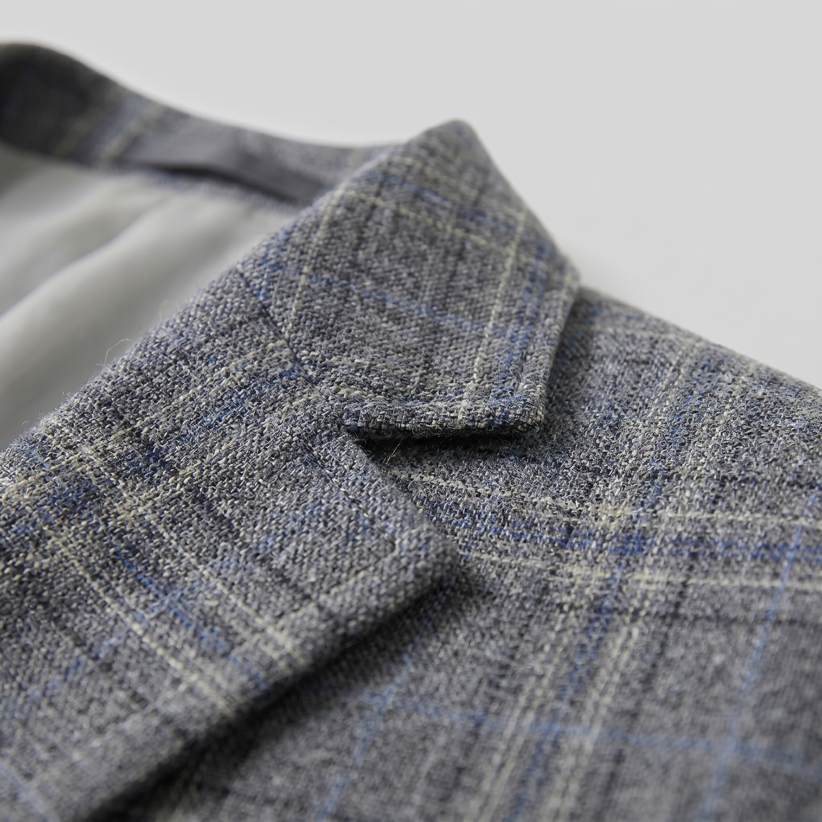 Men's Checked Blazer Jacket