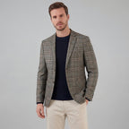 Men's Checked Blazer Jacket