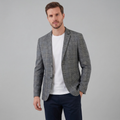Men's Checked Blazer Jacket