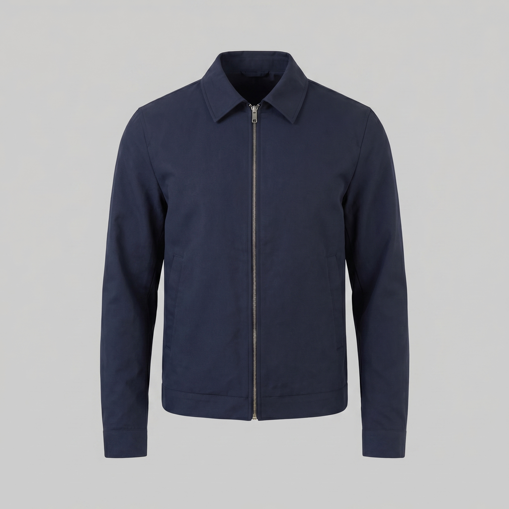 Men's Classic Collar Mid-Season Jacket
