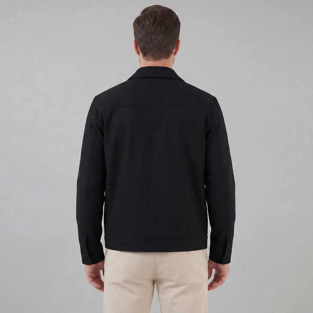 Men's Classic Collar Mid-Season Jacket