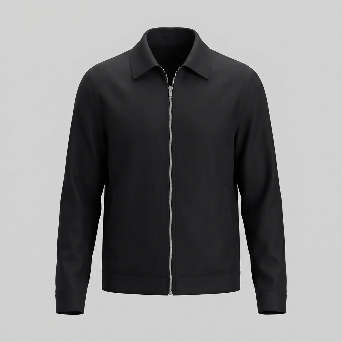 Men's Classic Collar Mid-Season Jacket