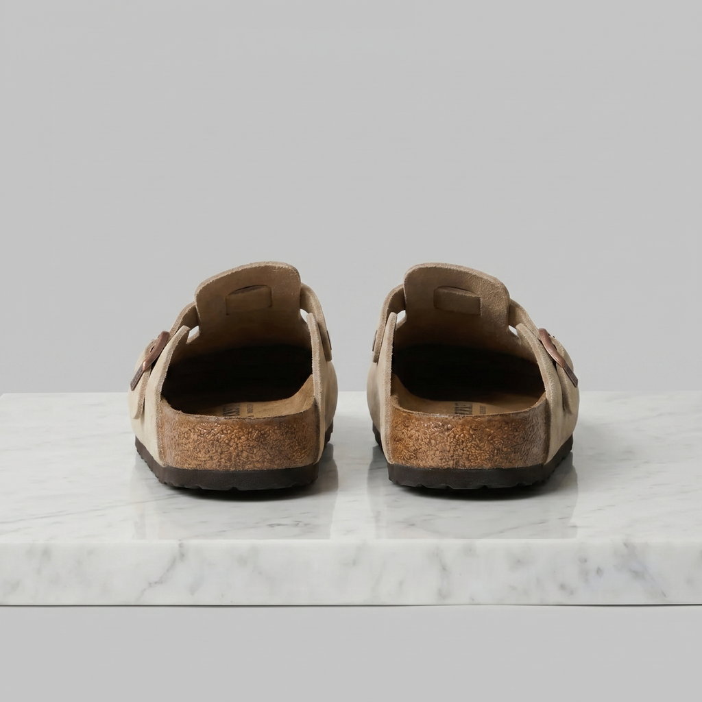 Men's Suede Clogs - Stylish Comfort Loafers