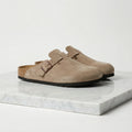 Men's Suede Clogs - Stylish Comfort Loafers