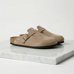 Men's Suede Clogs - Stylish Comfort Loafers