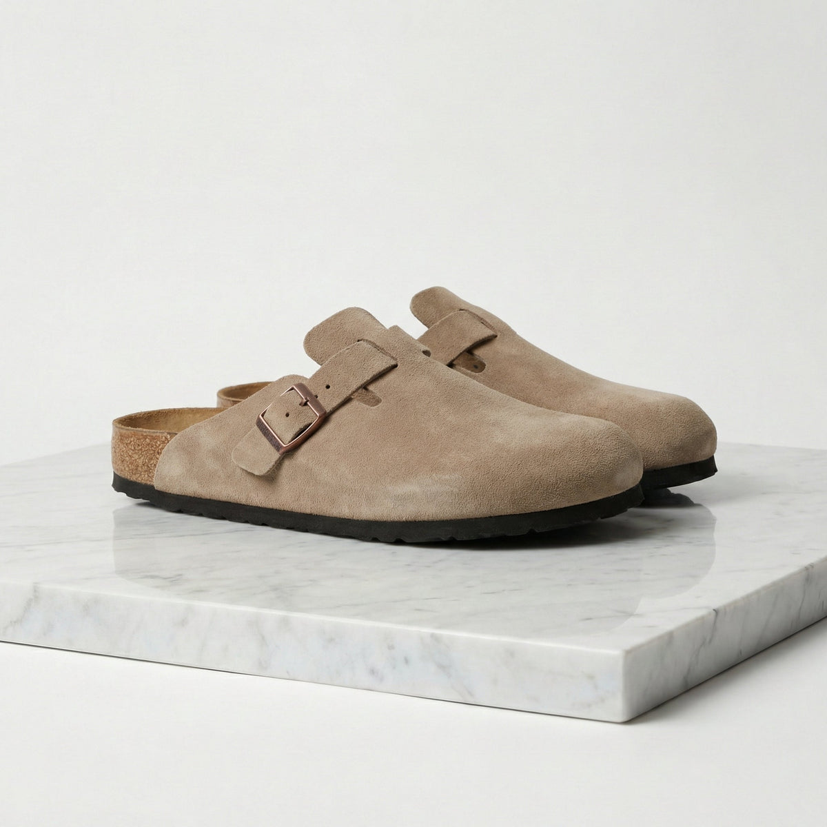 Men's Suede Clogs - Stylish Comfort Loafers