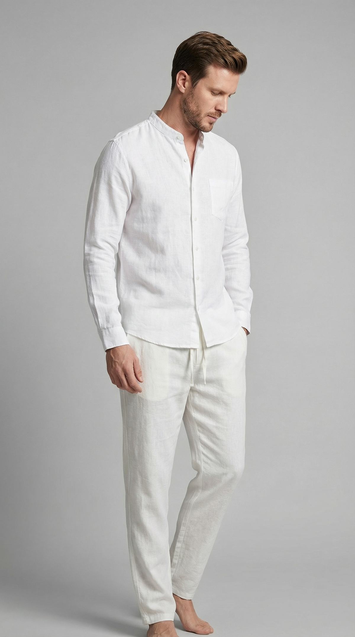 Men's Linen Co-Ord Set