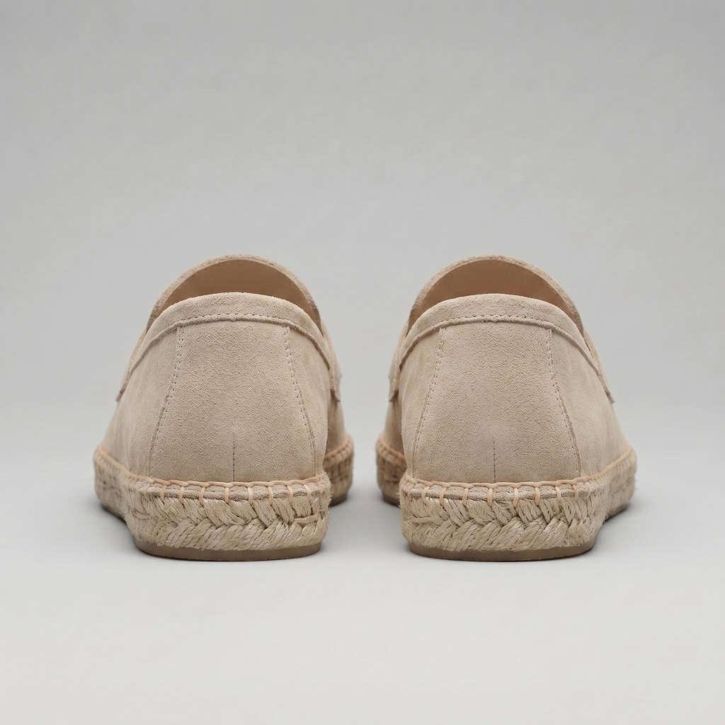 Men's Espadrille Penny Loafers