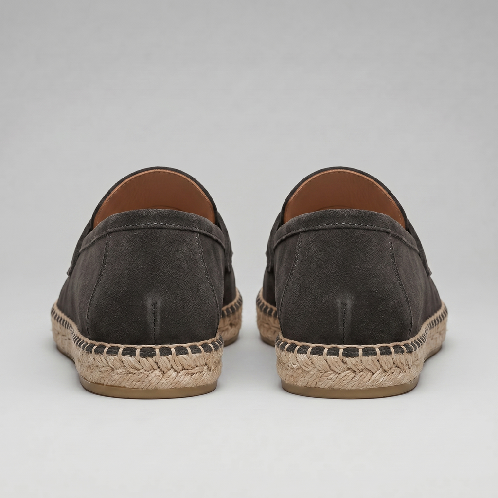 Men's Espadrille Penny Loafers