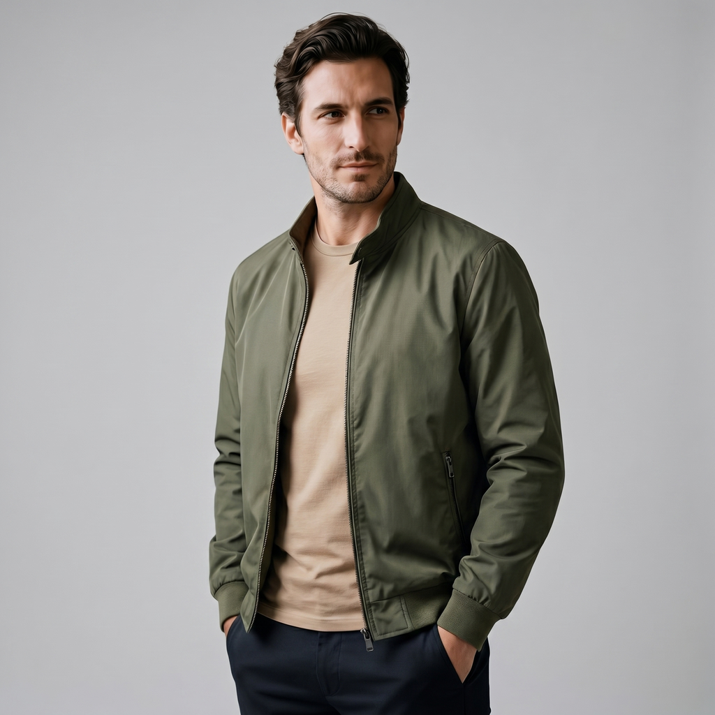 Men's Harrington Bomber Jacket