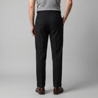 Men's High Waist Formal Trousers with Tailored Fit