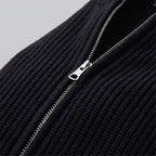 Men's Knitted Zip Up Cardigan