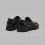 Men's Leather-Look Penny Loafers