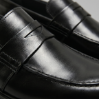 Men's Leather-Look Penny Loafers