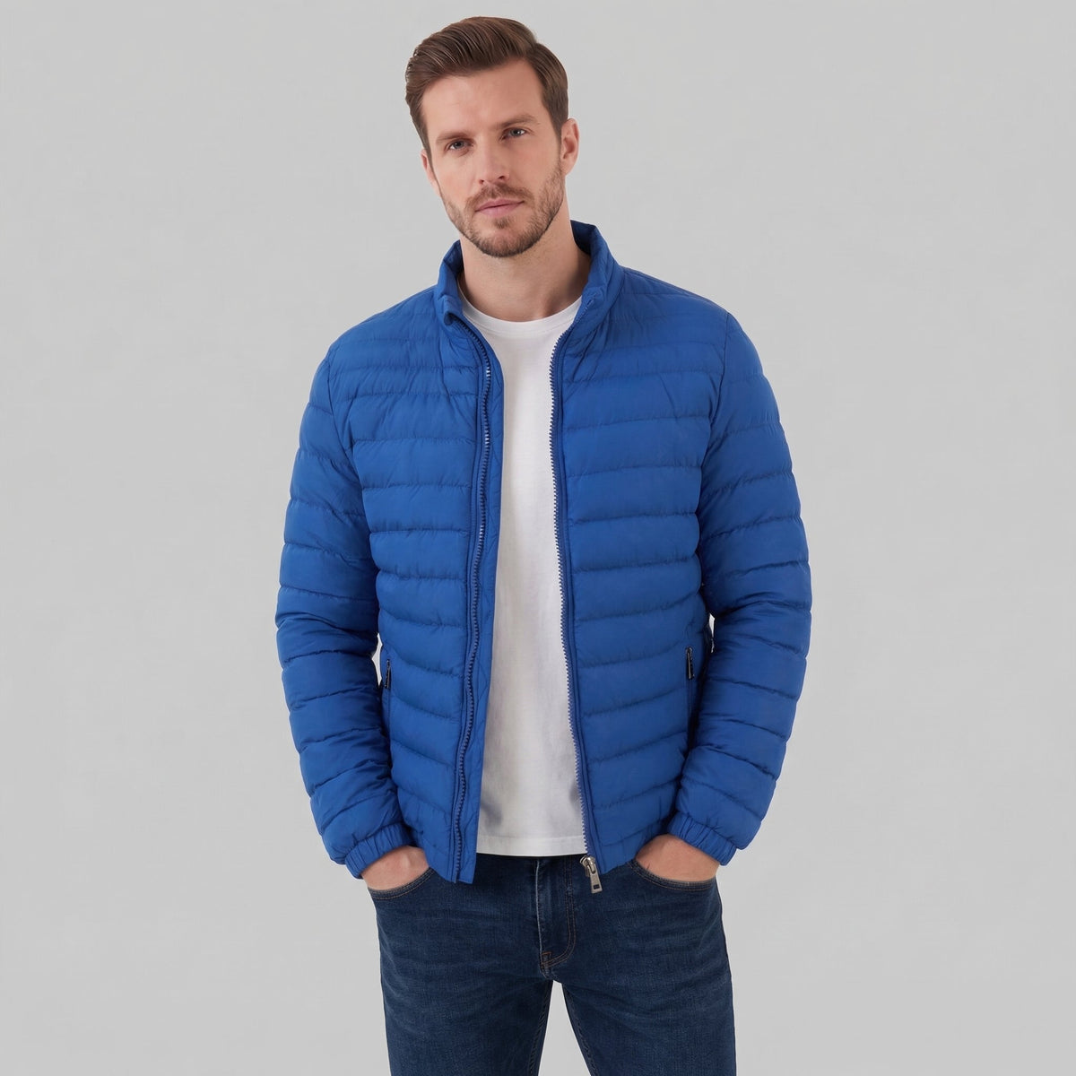 Men’s Lightweight Puffer Spring Jacket