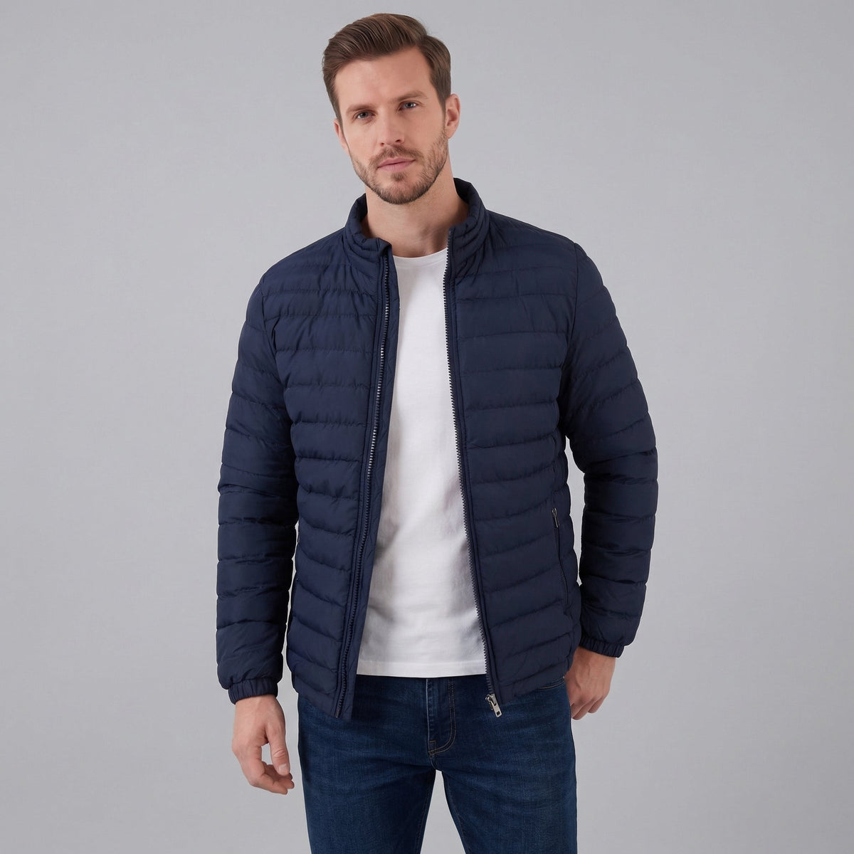 Men’s Lightweight Puffer Spring Jacket