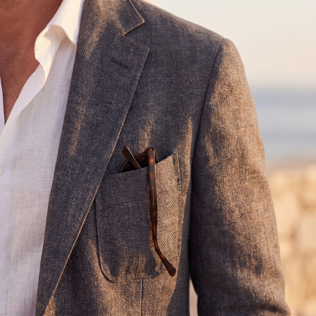 Men's Linen Blazer
