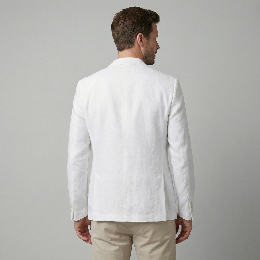 Men's Linen Blazer Jacket