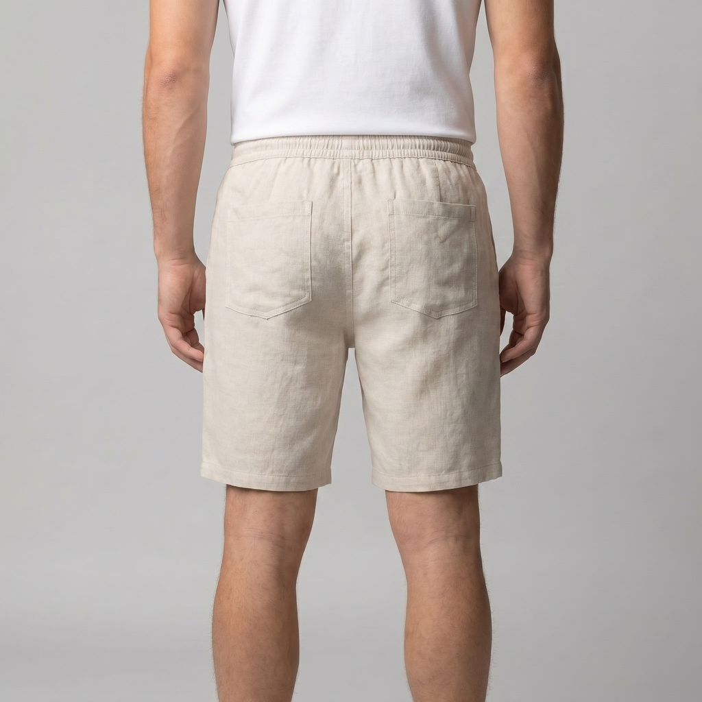 Men's Linen Casual Short