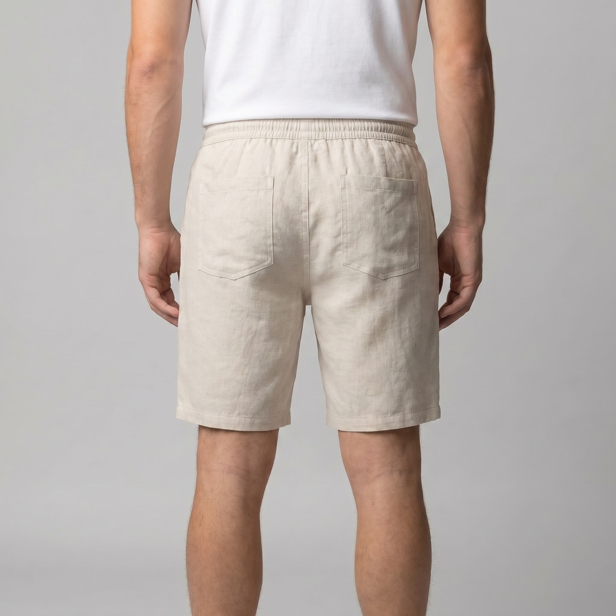 Men's Linen Casual Short