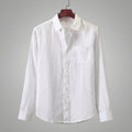 Men's Linen Long Sleeve Shirt