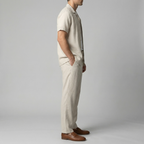 Men's Linen Slim Fit Trousers