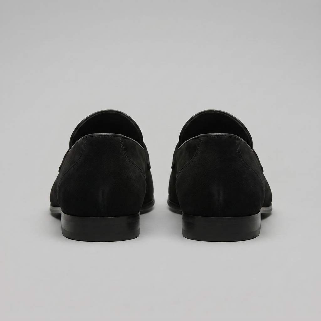 Men's Suede Penny Loafers