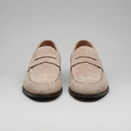 Men's Suede Penny Loafers