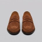 Men's Suede Penny Loafers