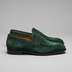 Men's Suede Penny Loafers