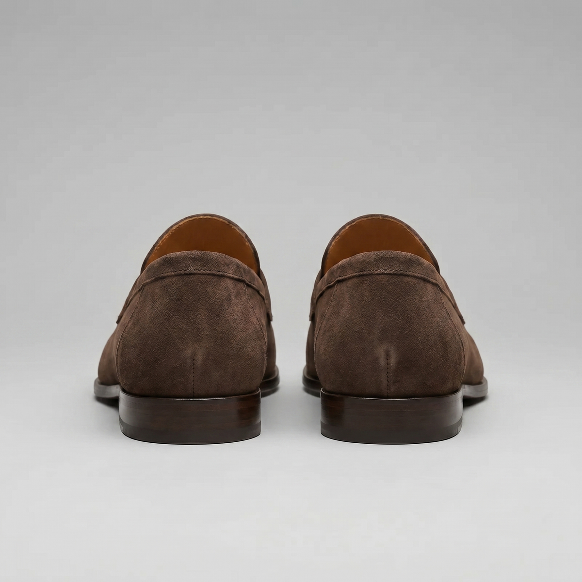Men's Suede Penny Loafers