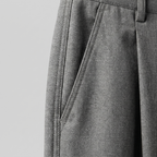 Men's Pleated Wide-Leg Tailored Trousers