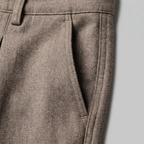 Men's Pleated Wide-Leg Tailored Trousers