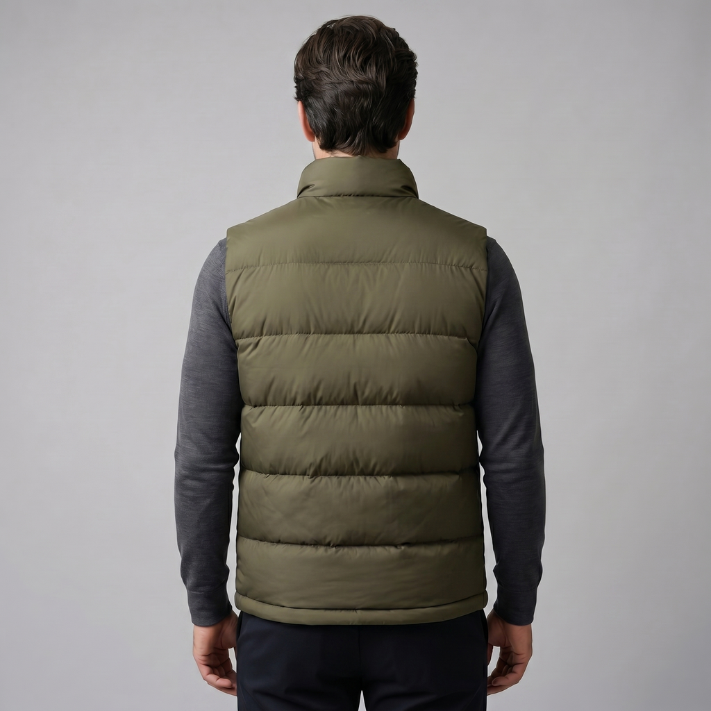Men's Quilted Padded Gilet